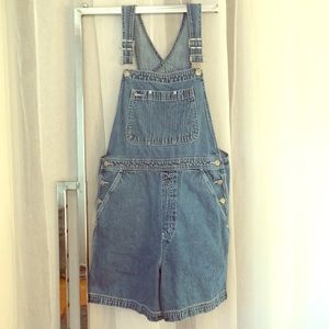 Vintage GAP overall shorts